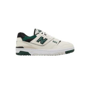 New Balance 550 dark green and white sneakers womens 8.5 men’s 6.5